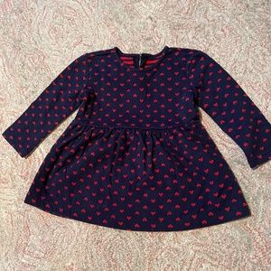 Primary heart dress size 6-12m